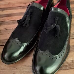 Donelli Leather and Suede Brogues